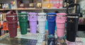 Vaso Termico Luo Quencher 900ml Ac Inoxi Tapa Y Doble Pico Color Lila Liso